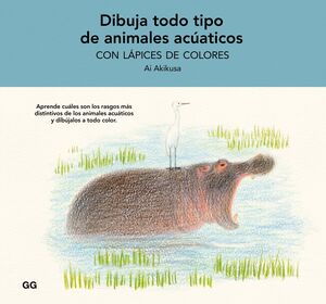 DIBUJA TODO TIPO ANIMALES ACUATICOS CON LAPICES DE COLORES